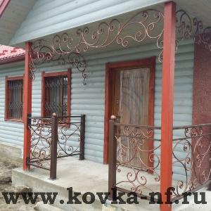 Кованое крыльцо
