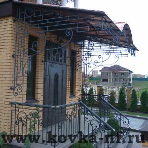 Кованое крыльцо