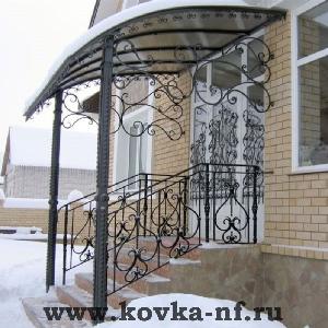 Кованое крыльцо
