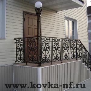 Кованое крыльцо