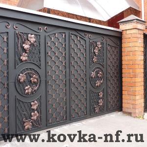 Кованые ворота и калитки