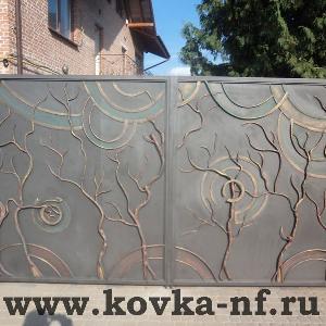 Кованые ворота и калитки
