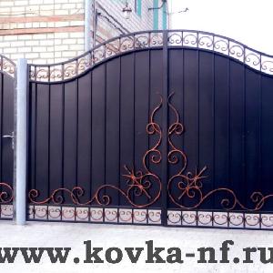 Кованые ворота и калитки