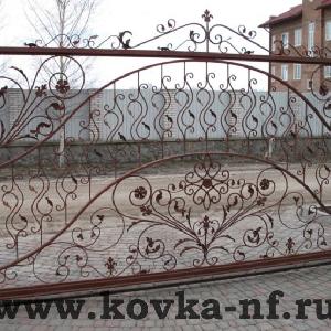 Кованые ворота и калитки
