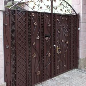 Кованые ворота и калитки