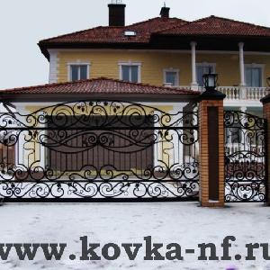 Кованые ворота и калитки