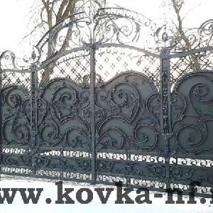 Кованые ворота и калитки