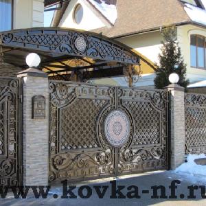 Кованые ворота и калитки
