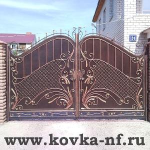 Кованые ворота и калитки