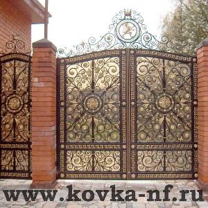 Кованые ворота и калитки