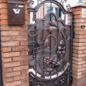 Кованые ворота и калитки